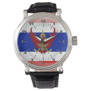 Thailand glossy flag watch