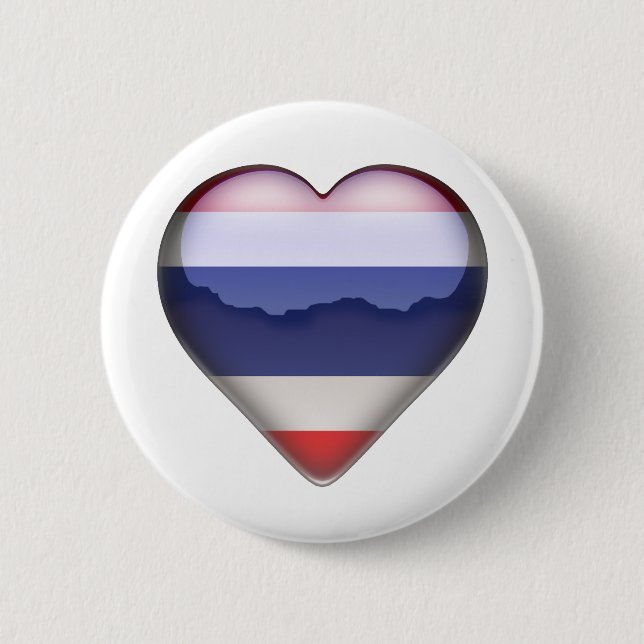 Thailand Heart Button (Front)