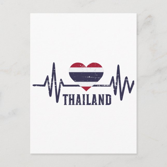 Thailand Heartbeat Postcard (Front)