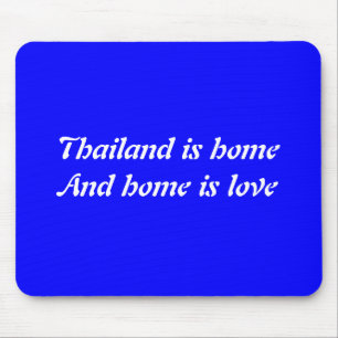 Thailand home mouse pad