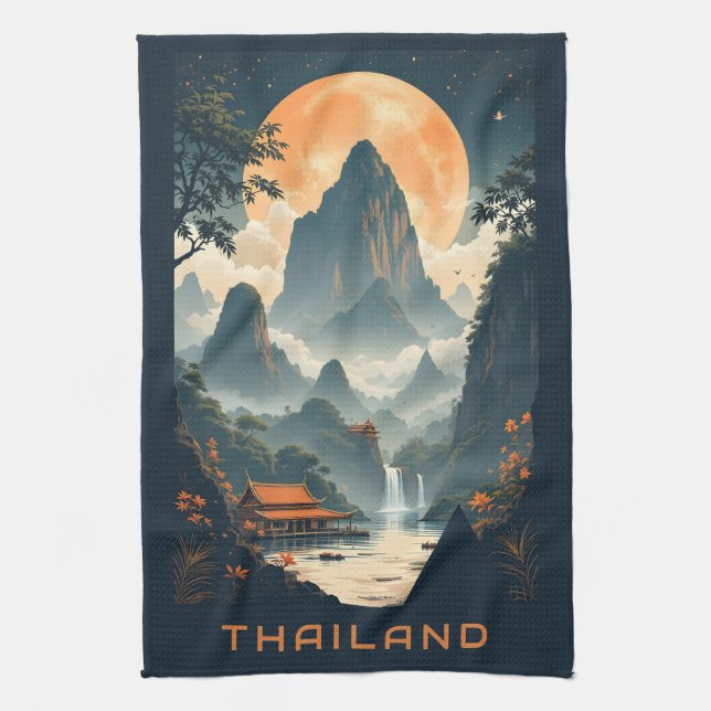 Thailand Kitchen Towel (Vertical)