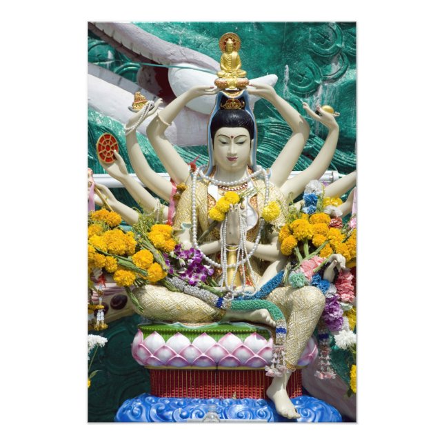 Thailand, Ko Samui aka Koh Samui). Wat Plai 2 Photo Print (Front)
