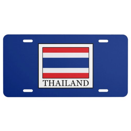 Thailand License Plate