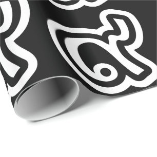 Thailand Lucky Number 9 / Nine / ๙ (Gao/Kao) Thai Wrapping Paper