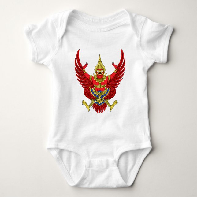 Thailand National Emblem Baby Bodysuit (Front)
