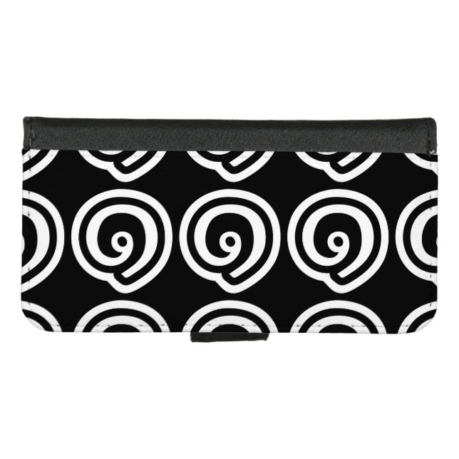 Thailand Number 1 / One / ๑ (Nueng) Thai Language iPhone Wallet Case (Front (Horizontal))