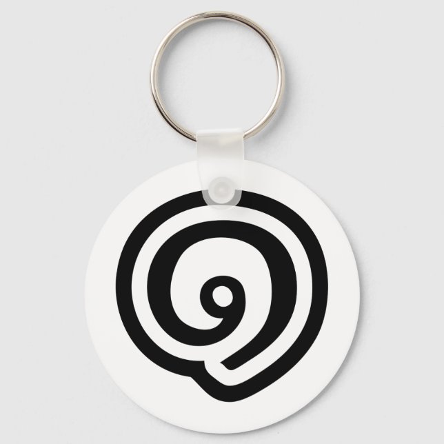 Thailand Number 1 / One / ๑ (Nueng) Thai Language Keychain (Front)