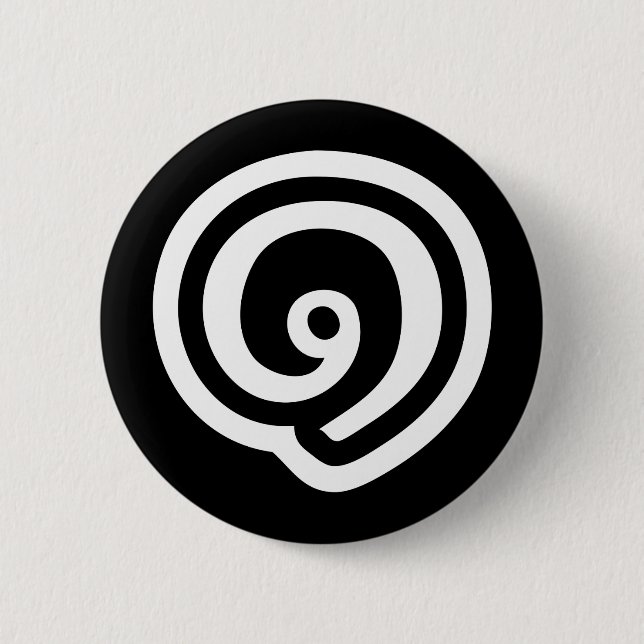 Thailand Number 1 / One / ๑ (Nueng) Thai Language Pinback Button (Front)