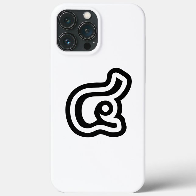 Thailand Number 4 / Four / ๔ (See/Si) Thai Script Case-Mate iPhone Case (Back)