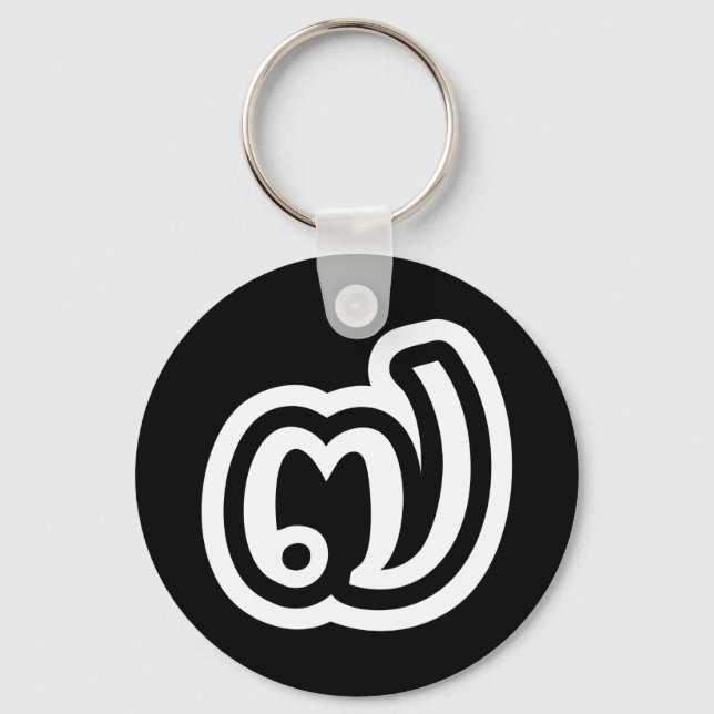 Thailand Number 7 / Seven / ๗ (Jed/Chet) Thai Keychain (Front)