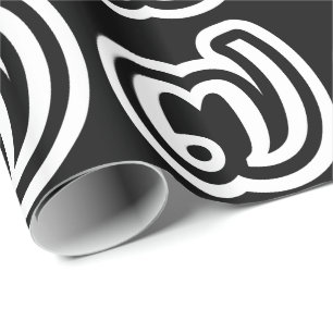 Thailand Number 7 / Seven / ๗ (Jed/Chet) Thai Wrapping Paper