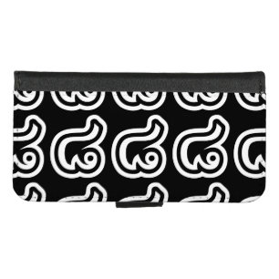 Thailand Number 8 / Eight / ๘ (Bad/Paet) Thai iPhone 8/7 Wallet Case