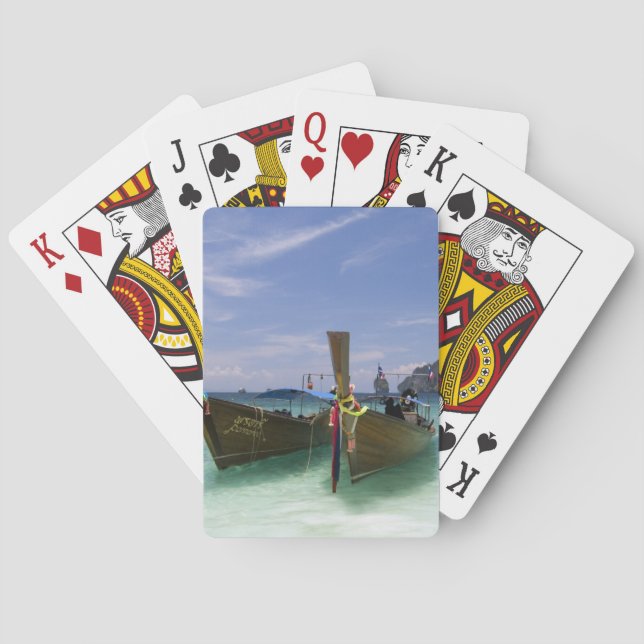 Thailand, Phi Phi Don Island, Yong Kasem beach, Poker Cards (Back)