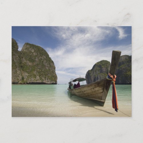 Thailand Phi Phi Lay Island Maya Bay Postcard