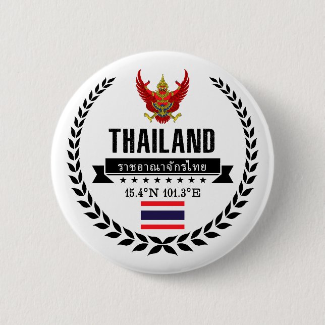 Thailand Pinback Button (Front)