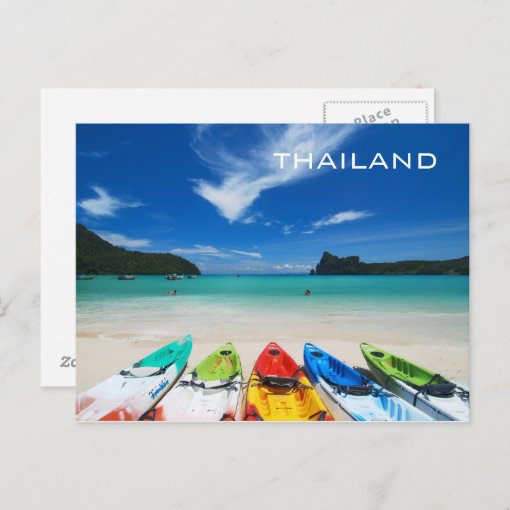 Thailand Postcard Zazzle Thailand Postcard Zazzle