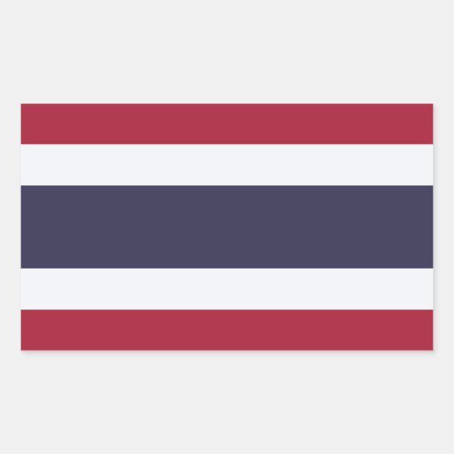 Thailand Rectangular Sticker (Front)