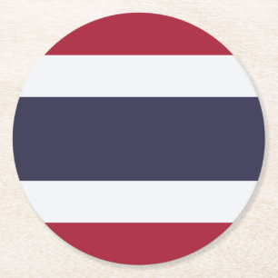 Thailand Round Paper Coaster