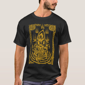 Thailand Sak Yant Tattoo Magical Thai Tattoos Thai T-Shirt