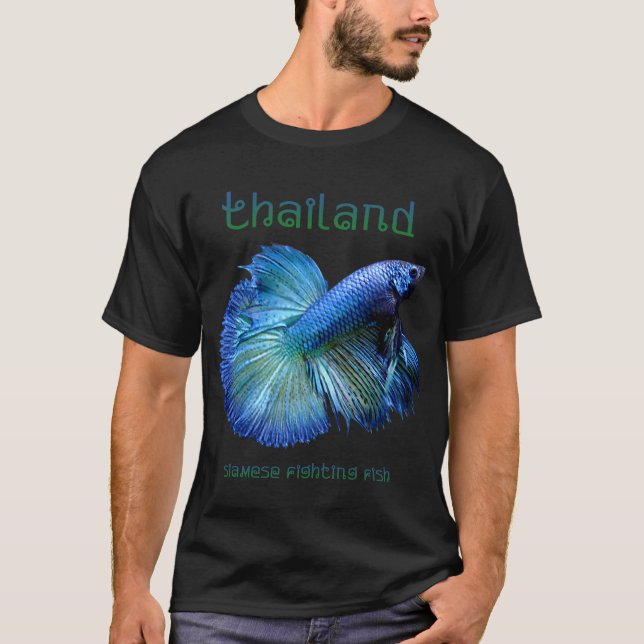 Thailand Siamese Fighting Fish T-Shirt (Front)