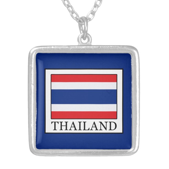 Thailand Silver Plated Necklace (Front)
