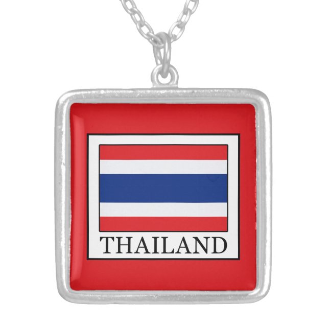 Thailand Silver Plated Necklace (Front)