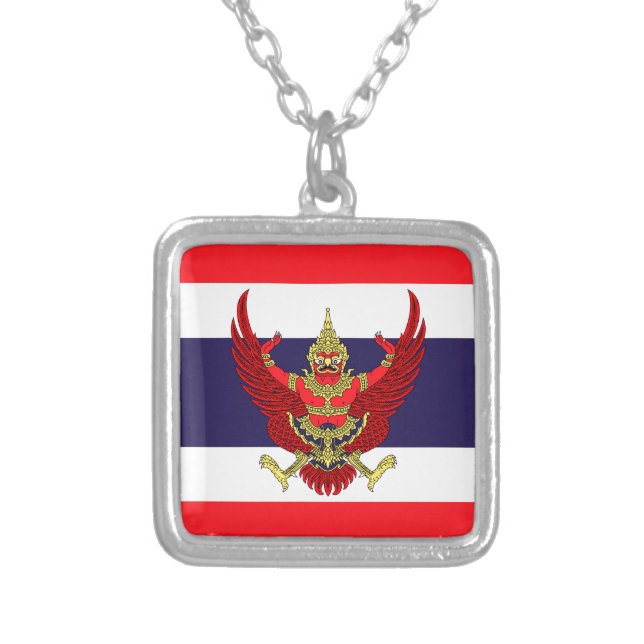 Thailand Silver Plated Necklace (Front)