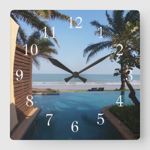 Thailand Spa Clock