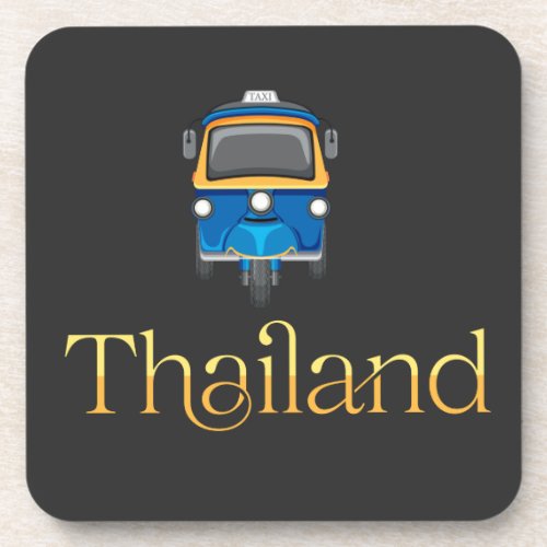 Thailand Square Paper Coaster