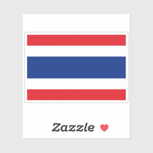 Thailand State Flag Sticker