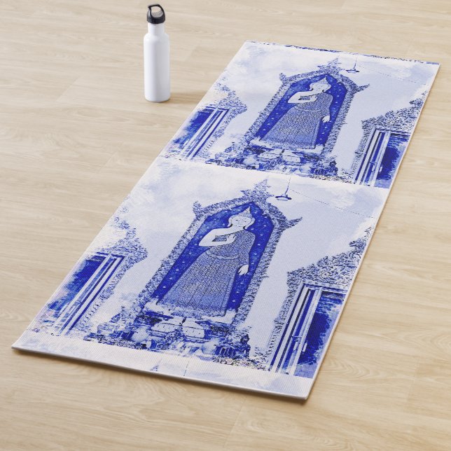 Thailand Temple Art Version Yoga Mat (In Situ)