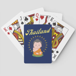 Thailand Thai Cute Buddhist Monk Poker Cards