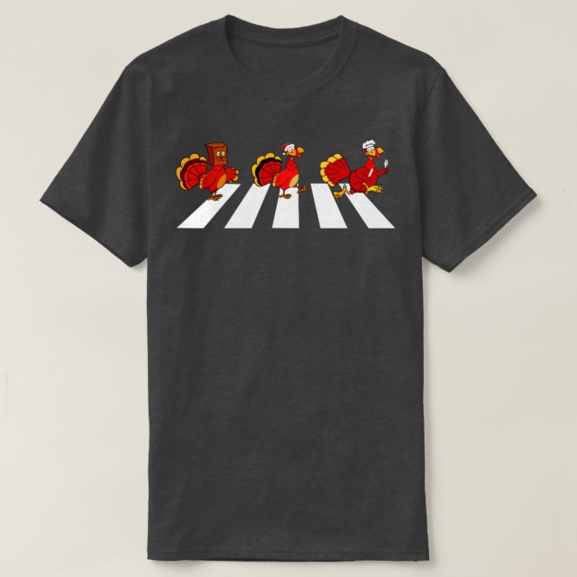 Thaksgiving Turkey T-Shirt (Design Front)
