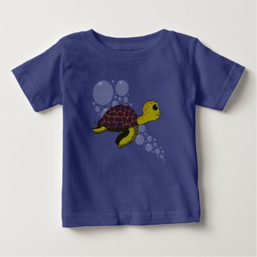 Thalasse the Turtle Baby T-Shirt