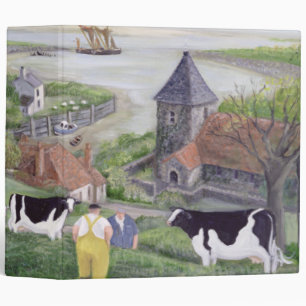 Thames Estuary Farm 3 Ring Binder