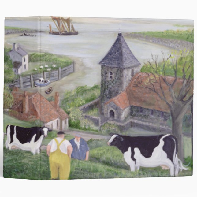 Thames Estuary Farm 3 Ring Binder (Front/Spine)