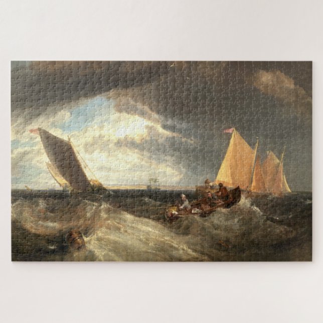 Thames & Medway, William Turner Art Jigsaw Puzzle (Horizontal)