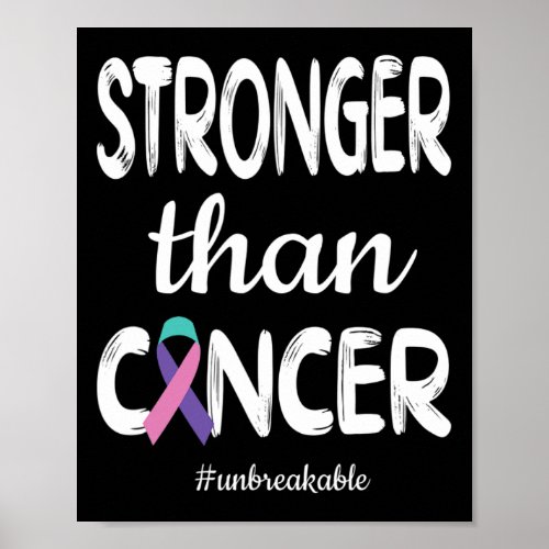 Than Thyroid Cancer Warrior  Poster