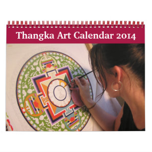 Thangka Art Calendar 2014