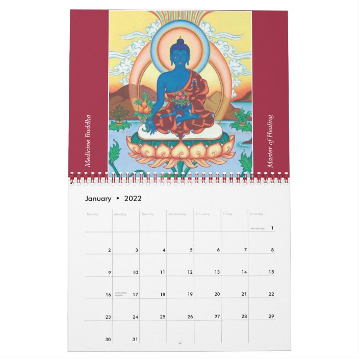 Thangka Art Calendar 15 Zazzle Com