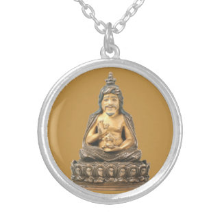 Thangtong Gyalpo Silver Plated Necklace