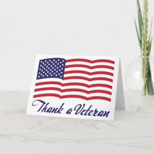 Thank a Veteran Card