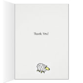 Thank Ewe (You) Card - Personalise Message Inside (Inside (Right))