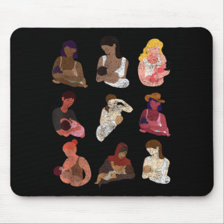 Thank For Breastfeeding Peer Counselor Lactation Mouse Pad