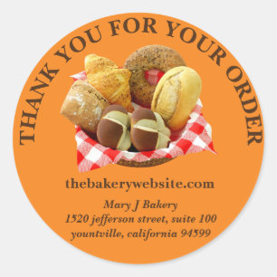 Thank For Your Order Custom Label