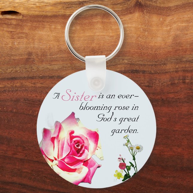 Thank God for Sister Keychain (Creator Uploaded)