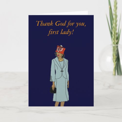 Thank God for you Thank You Card