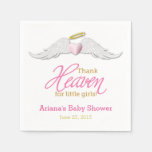 Thank Heaven For Little Girls Baby Shower Napkins at Zazzle