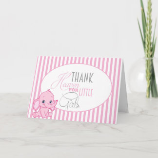 Thank Heaven for Little Girls Note Cards