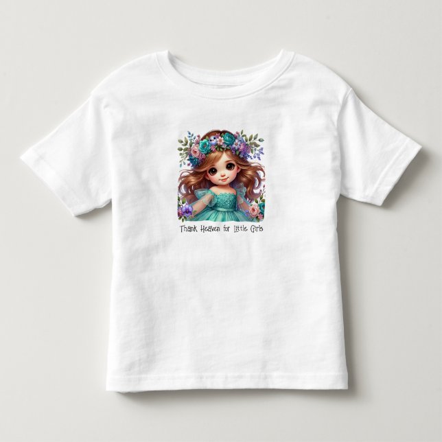 Thank Heaven For Little Girls Toddler T-shirt (Front)